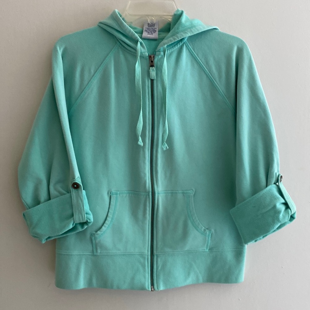 Gap Zippered hooded sweatshirt size L